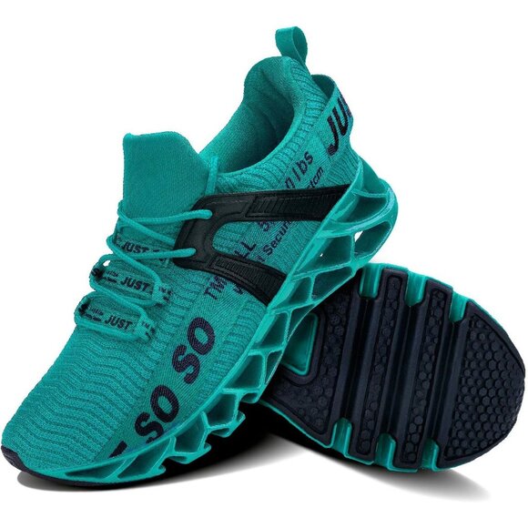 Women's Lake Blue Running Walking Tennis Blade Athletic Sneakers Shoes - Picture 5 of 5